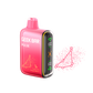 Pink 'GEEK BAR' device with digital display on a white background. Zodiac series vape, Capricorn Dragon Melon